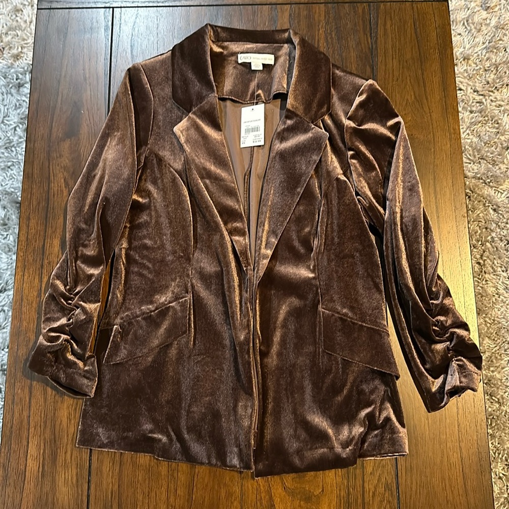Velvet Blazer